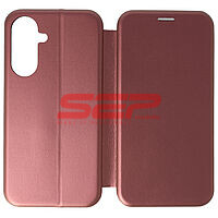 Accesorii GSM - Toc FlipCover Round: Toc FlipCover Round Samsung Galaxy A37 Wine