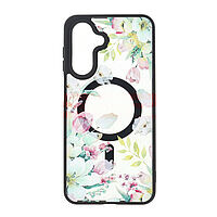 Accesorii GSM - Noutati: Toc TPU+PC MagSafe Botanical Samsung Galaxy A17 5G Pastel Garden