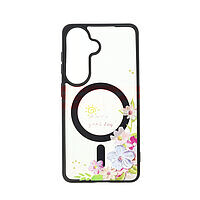 Accesorii GSM - Noutati: Toc TPU+PC MagSafe Botanical Samsung Galaxy S26 Morning Bloom