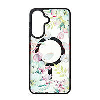 Accesorii GSM - Noutati: Toc TPU+PC MagSafe Botanical Samsung Galaxy A57 Pastel Garden