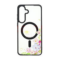 Accesorii GSM - Noutati: Toc TPU+PC MagSafe Botanical Samsung Galaxy S25 FE Morning Bloom