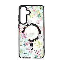Accesorii GSM - Noutati: Toc TPU+PC MagSafe Botanical Samsung Galaxy S25 FE Pastel Garden