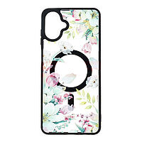 Accesorii GSM - Noutati: Toc TPU+PC MagSafe Botanical Samsung Galaxy A07 4G Pastel Garden