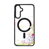 Accesorii GSM - Noutati: Toc TPU+PC MagSafe Botanical Samsung Galaxy A16 4G Morning Bloom
