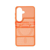 Accesorii GSM - Toc TPU+PC Air Grid: Toc TPU+PC Air Grid Samsung Galaxy S26 Orange