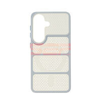 Accesorii GSM - Toc TPU+PC Air Grid: Toc TPU+PC Air Grid Samsung Galaxy S26 Silver