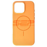 Accesorii GSM - Noutati: Toc Soft Silicone Magsafe Apple iPhone 16 Pro Max Orange