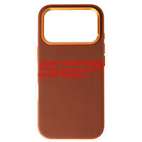 Accesorii GSM - Toc TPU Vegan Leather: Toc TPU Vegan Leather Apple iPhone 18 Pro Brown