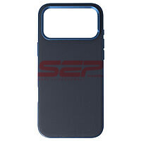 Accesorii GSM - Toc TPU Vegan Leather: Toc TPU Vegan Leather Apple iPhone 18 Pro Max Blue