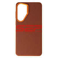 Accesorii GSM - Toc TPU Vegan Leather: Toc TPU Vegan Leather Samsung Galaxy S26 Plus Brown