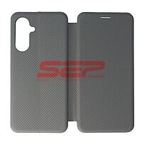 Accesorii GSM - Noutati: Toc FlipCover Round Carbon Samsung Galaxy A16 5G Grey