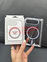 Accesorii GSM - Toc TPU+PC Crystal MagSafe: Toc TPU+PC Crystal MagSafe Apple iPhone Duo Silver