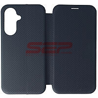 Accesorii GSM - Noutati: Toc FlipCover Round Carbon Samsung Galaxy A27 Navy