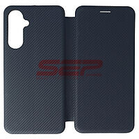 Accesorii GSM - Noutati: Toc FlipCover Round Carbon Samsung Galaxy A16 5G Navy
