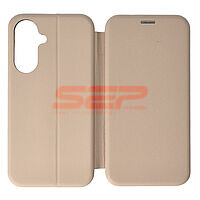 Accesorii GSM - Noutati: Toc FlipCover Round Pixel Samsung Galaxy A27 Ivory