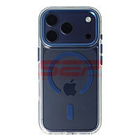 Accesorii GSM - Noutati: Toc TPU+PC Color Ring Apple iPhone 17 Pro Navy