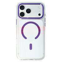 Accesorii GSM - Noutati: Toc TPU+PC Color Ring Apple iPhone 17 Pro Purple