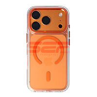 Accesorii GSM - Noutati: Toc TPU+PC Color Ring Apple iPhone 17 Pro Max Orange