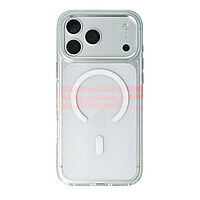 Accesorii GSM - Noutati: Toc TPU+PC Color Ring Apple iPhone 18 Pro Max Silver