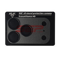 Accesorii GSM - Protectie sticla camera foto: Protectie sticla Metal Full Cover camera foto Apple iPhone 18 Pro Black