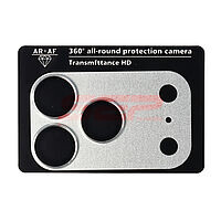 Accesorii GSM - Protectie sticla camera foto: Protectie sticla Metal Full Cover camera foto Apple iPhone 18 Pro Silver