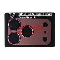Accesorii GSM - Protectie sticla camera foto: Protectie sticla Metal Full Cover camera foto Apple iPhone 18 Pro Cherry Red