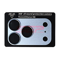 Accesorii GSM - Protectie sticla camera foto: Protectie sticla Metal Full Cover camera foto Apple iPhone 18 Pro Glacier