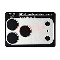 Accesorii GSM - Protectie sticla camera foto: Protectie sticla Metal Full Cover camera foto Apple iPhone 18 Pro Max Silver