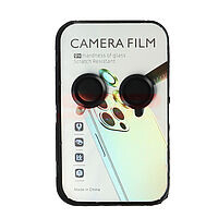 Accesorii GSM - : Protectie sticla Metal camera foto Apple iPhone 18 Black
