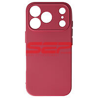 Accesorii GSM - : Toc silicon High Copy Apple iPhone 18 Pro Burgundy