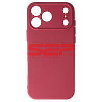 Accesorii GSM - : Toc silicon High Copy Apple iPhone 18 Pro Max Burgundy