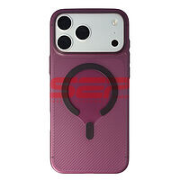 Accesorii GSM - Toc PC Carbon: Toc PC Carbon Apple iPhone 18 Pro Max Cherry Red