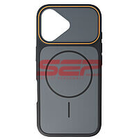 Accesorii GSM - Toc TPU+PC MagSafe Dual Layer: Toc TPU+PC MagSafe Dual Layer Apple iPhone 18 Black