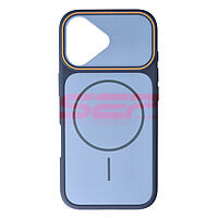 Accesorii GSM - Toc TPU+PC MagSafe Dual Layer: Toc TPU+PC MagSafe Dual Layer Apple iPhone 18 Blue