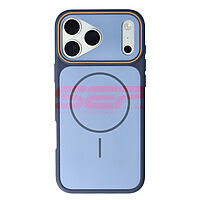 Accesorii GSM - Toc TPU+PC MagSafe Dual Layer: Toc TPU+PC MagSafe Dual Layer Apple iPhone 18 Pro Blue