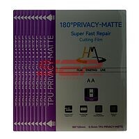 Accesorii GSM - Folie protectie Hydrogel pentru plotter: Set 10 bucati folie protectie hydrogel AAA TPU-PRIVACY - fara coduri de incarcare !